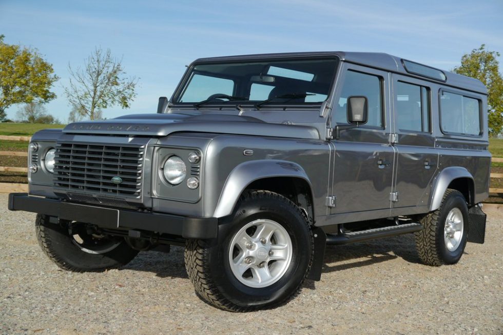 New 110 XS Station wagon on order for client in Japan Land Rover