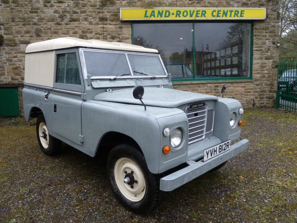 1977 Land Rover Series 3 arrives from Essex Land Rover Centre Land