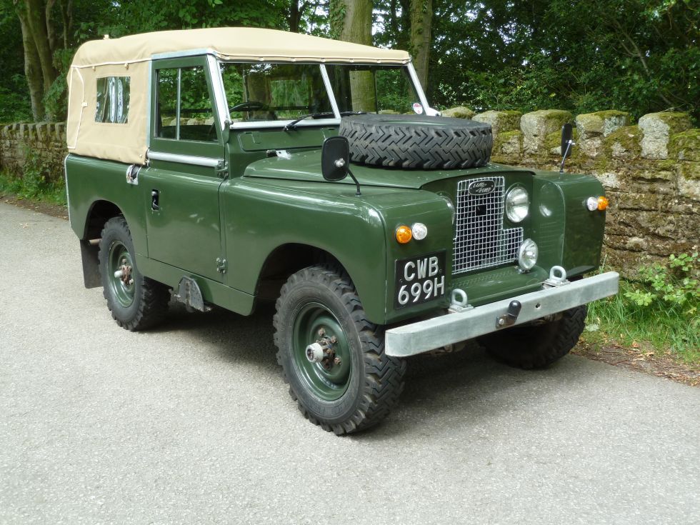 CWB 699H 1969 Land Rover Series IIA Soft Top Fully