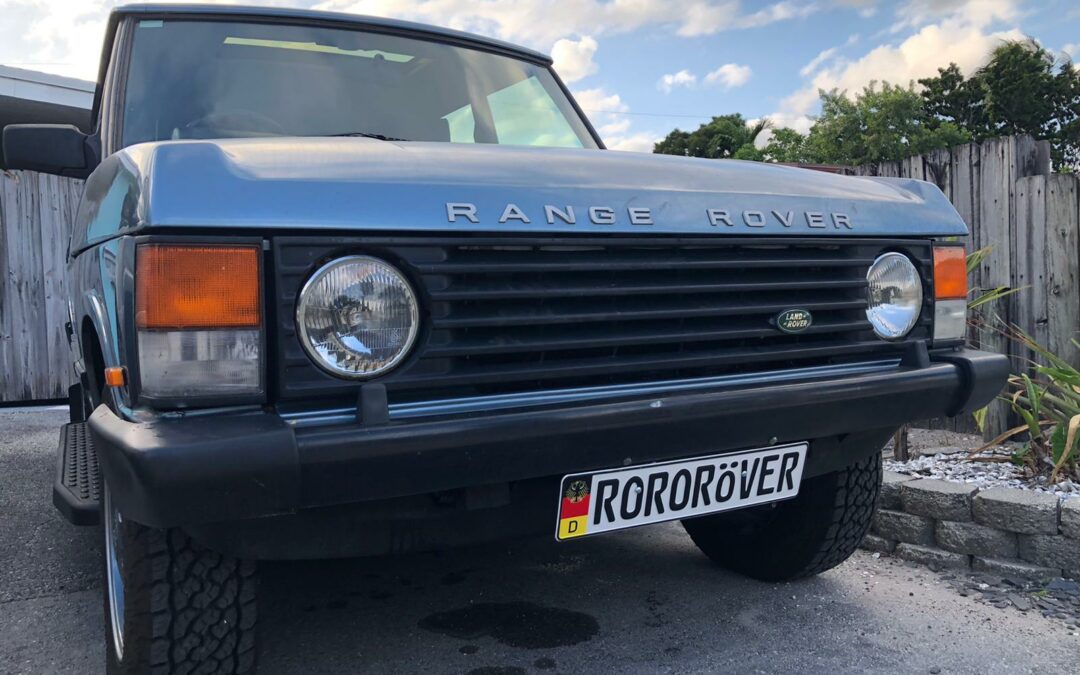 Classic Range Rover – Arrives in Florida