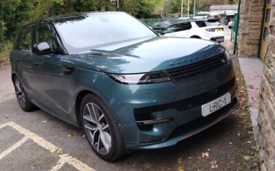 THIS BEAUTIFUL NEW RANGE ROVER SPORT IN THE WORKSHOP TODAY