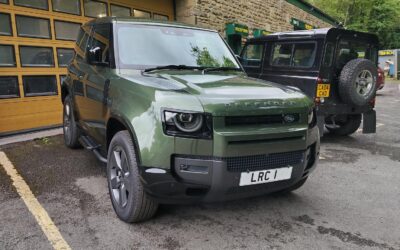 BRAND NEW DEFENDER IN FOR NEW SIDE STEPS FITTING