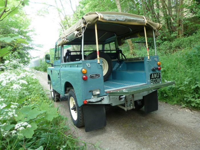 AWU 603K - 1971 Series 3 Land Rover - Soft Top Galvanised Chassis