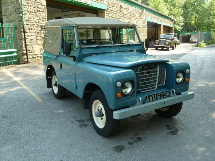 AWU 603K - 1971 Series 3 Land Rover - Soft Top Galvanised Chassis