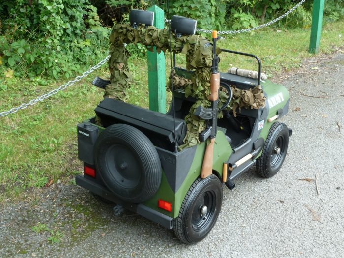 Electric Powered Army Jeep