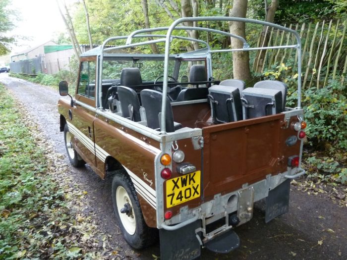 1982 Series III Land Rover County Soft Top - Galvanised Chassis