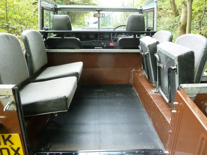 Series III Land Rover County Soft Top - Galvanised Chassis