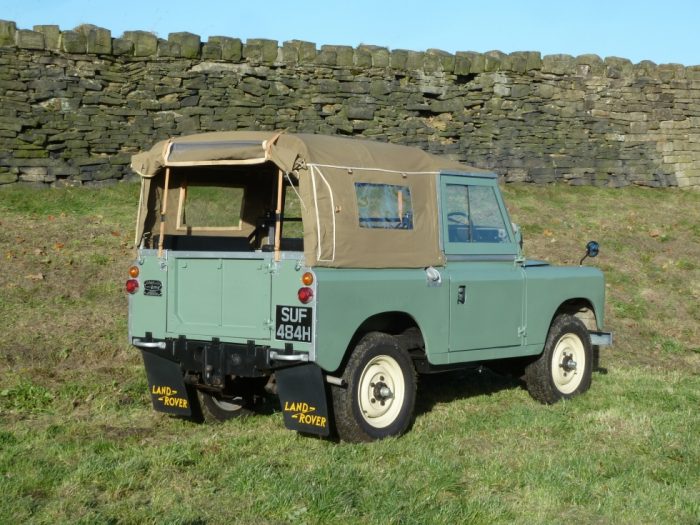 Tax Exempt 1970 Series 2A Land Rover