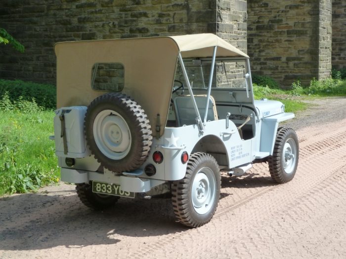 1946 Willys CJ2A Jeep - SeaBees Livery