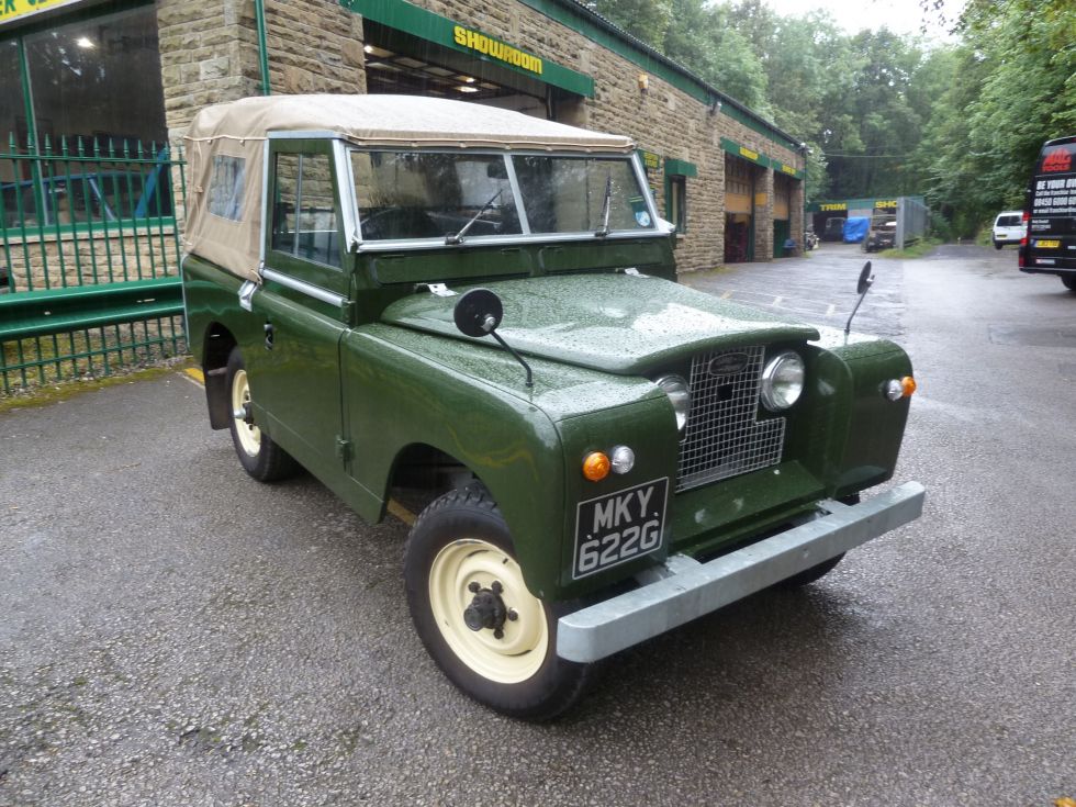 1960 Series II Land Rover – Purchased by Derek from Bath