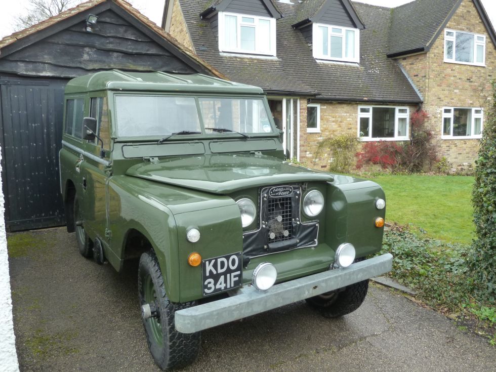 1968 Series IIA Land Rover - Delivered to Buckinghamshire