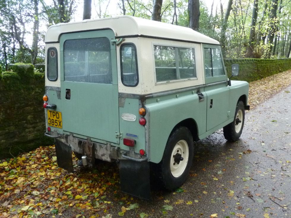 1982 Land Rover Series 3 - Galvanized chassis