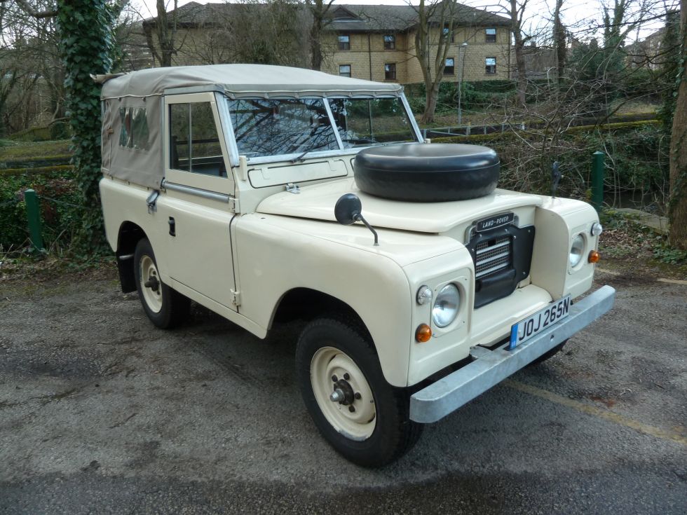 Aidan from Holmfirth collects his 1975 Series 3 Land Rover