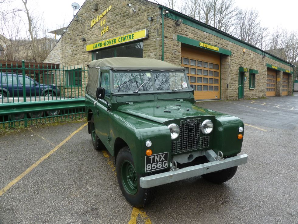soon to be completed 1969 Series IIA – Rebuilt onto a new galvanized chassis , with a reconditioned engine.1969 Land Rover Series IIA