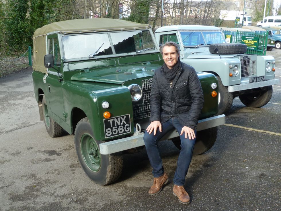Joe from Dorset visits to test drive some Classic Land Rovers