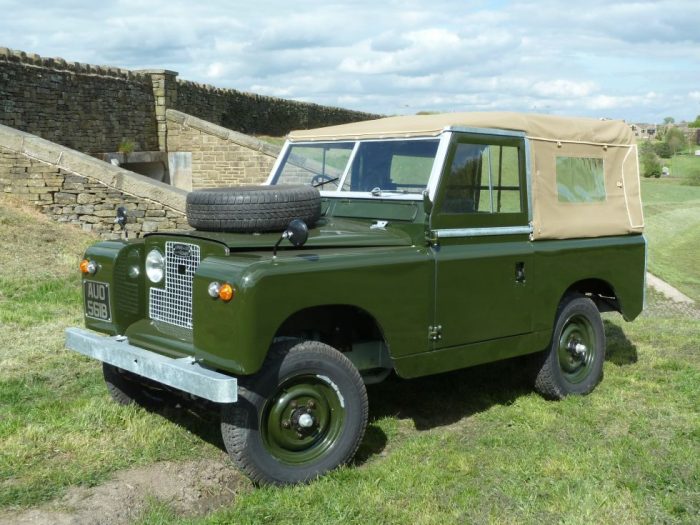 fully rebuilt 1964 Land Rover Series 2A Soft Top