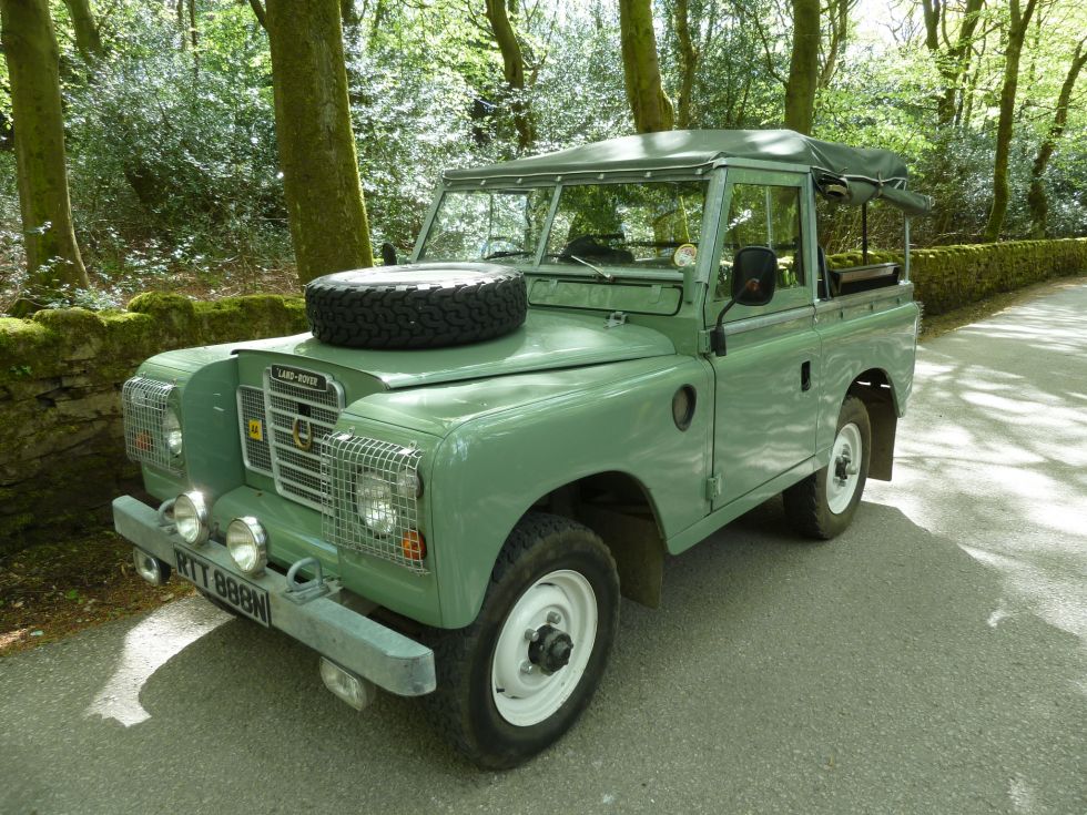 1974 Land Rover Series 3 soft top – Purchased by Glyn in Hampshire