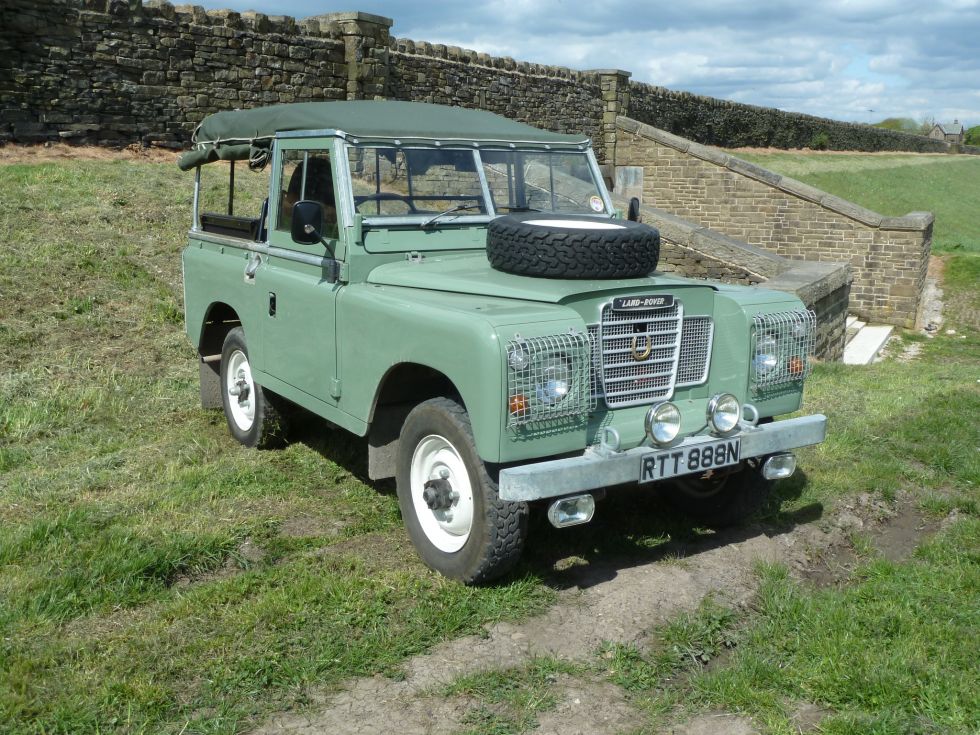 1974 Land Rover soft top