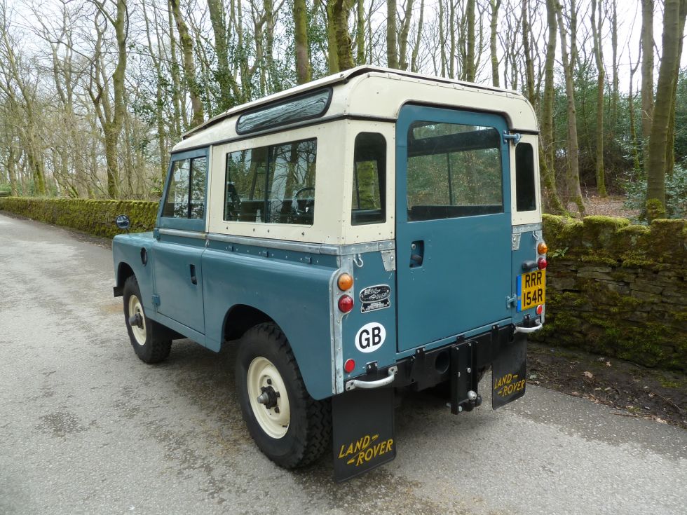 RRR 154R – 1977 Land Rover Series 3 – Purchased by Beverley in Chester