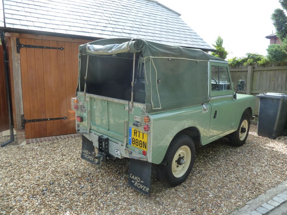 1974 Land Rover Series 3 – Delivered to Glyn in Hampshire