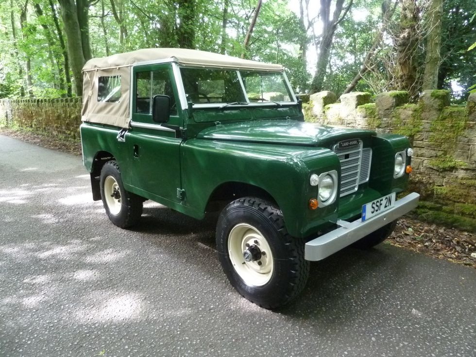 1974 Land Rover Series 3 Soft Top – Purchased by Trevor from York