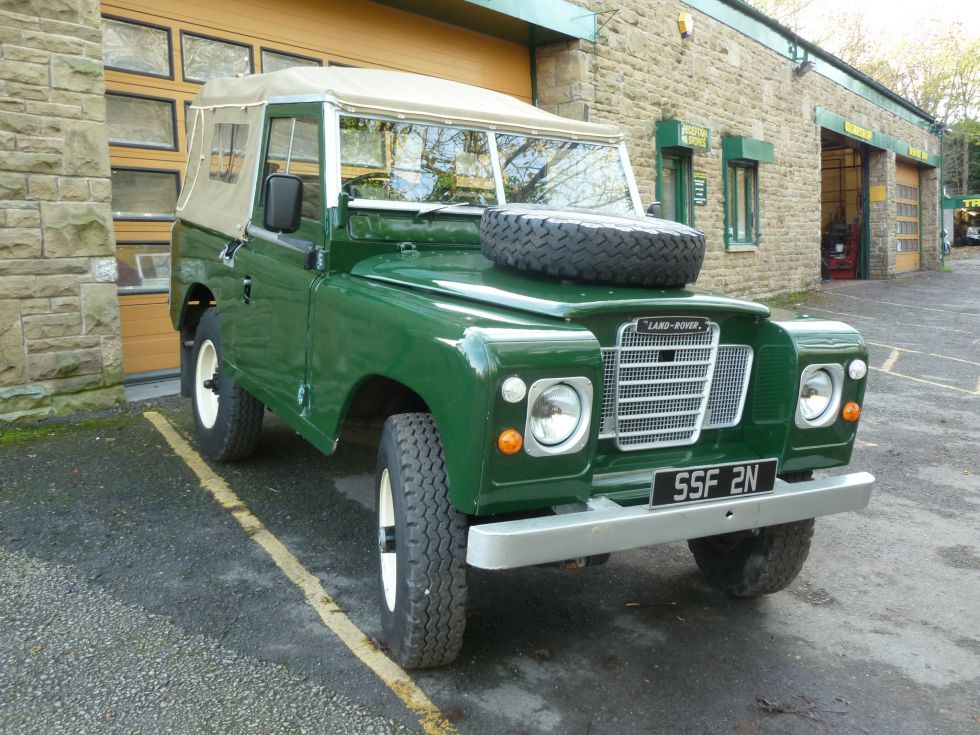 1974 Land Rover Series 3 – Collected by Trevor from York