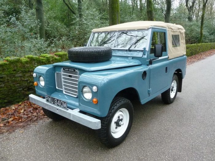 1973 Land Rover Series 3 - Galvanized Chassis