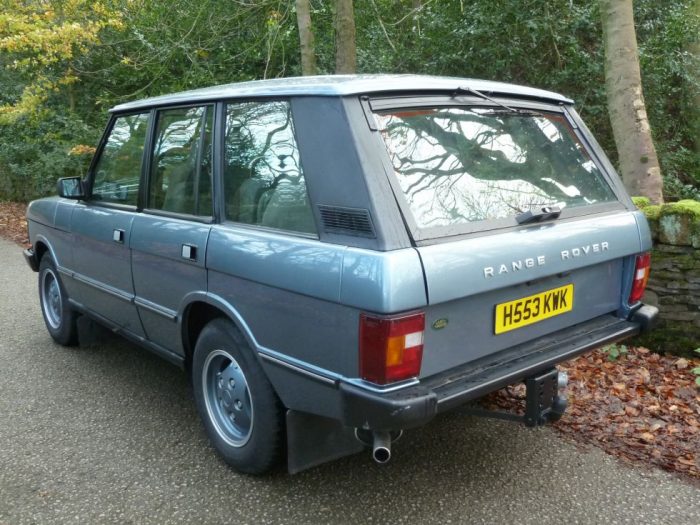 1991 Range Rover Vogue 2.5 Diesel