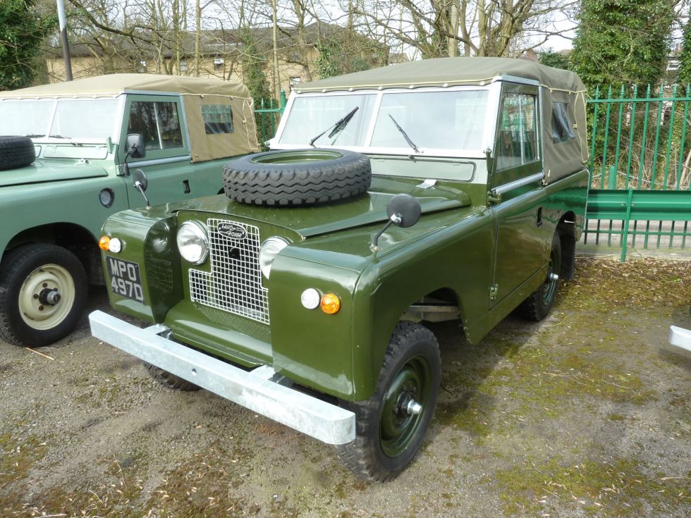 Nearing Completion – 1966 Land Rover Series IIA Soft Top – Fully Rebuilt