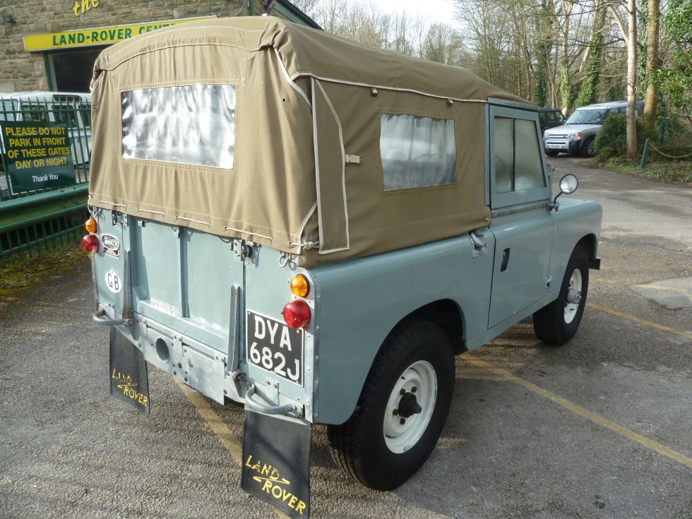 New Arrival – 1971 Land Rover Series IIA – Galvanized Chassis – Soft Top