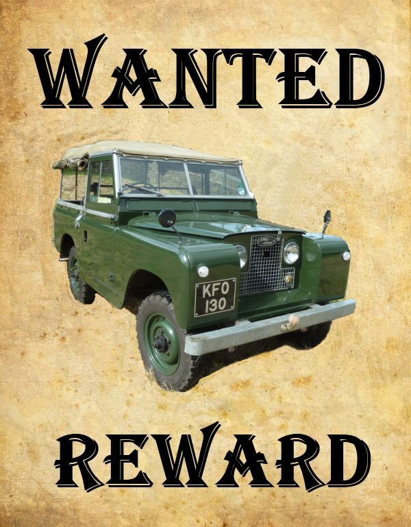 Wanted – Land Rover Series 1, 2, 3 and Defenders