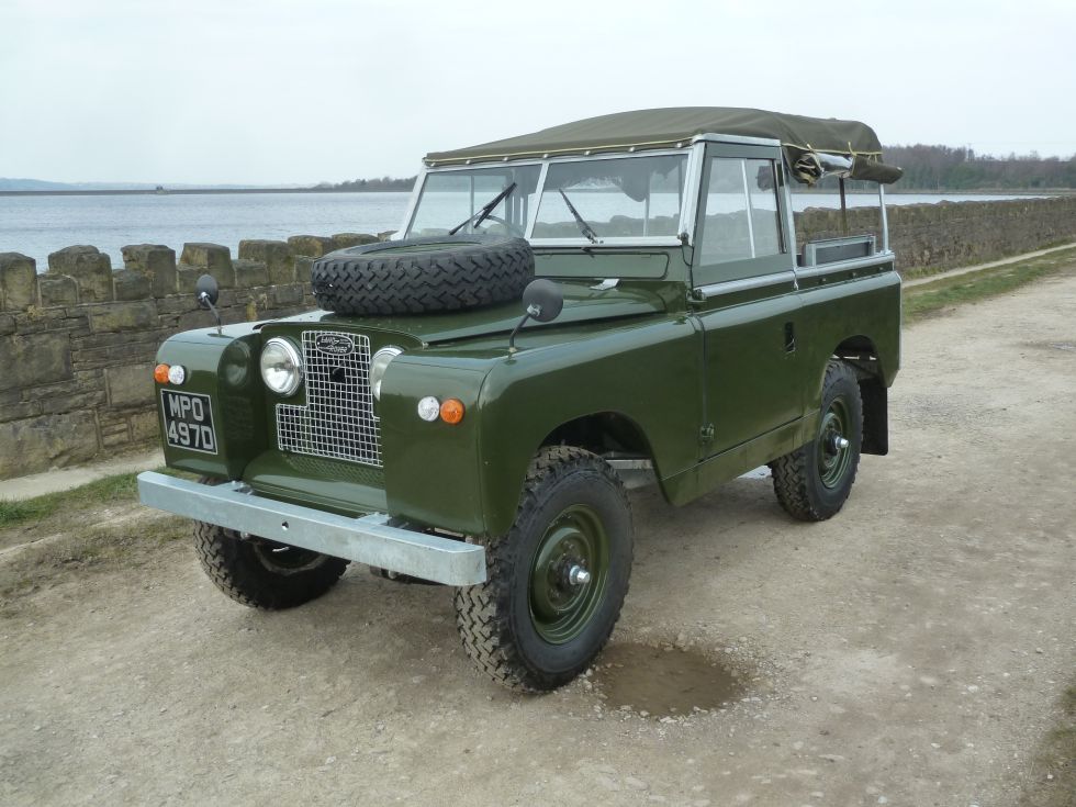 MPO 497D – 1966 Land Rover Series IIA – Purchased by Sarah from York