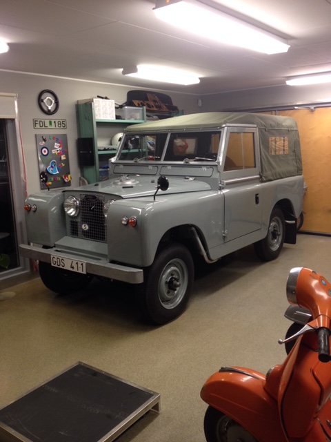 Left Hand Drive Land Rover Series 2 – Purchased from Sweden