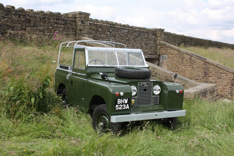 BHW 523A – our 1963 Land Rover Series IIA – Purchased by Geraint in South Wales