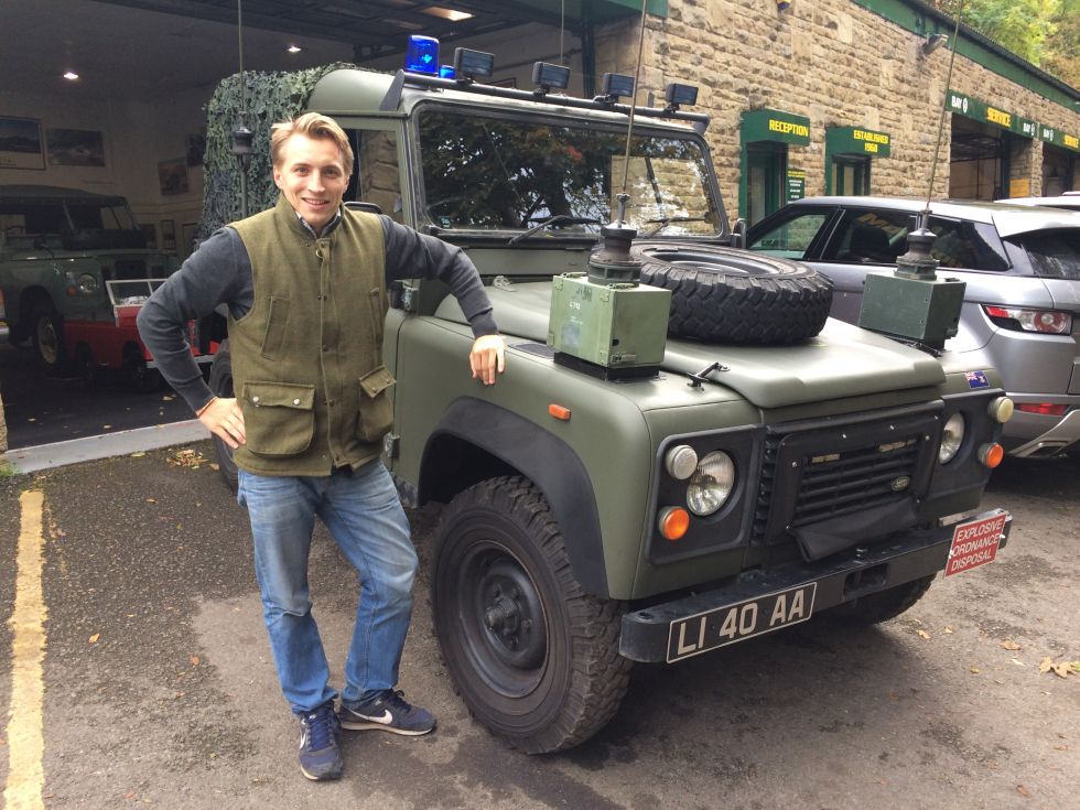 Bomb Disposal Land Rover – Collected by Henry from Norfolk