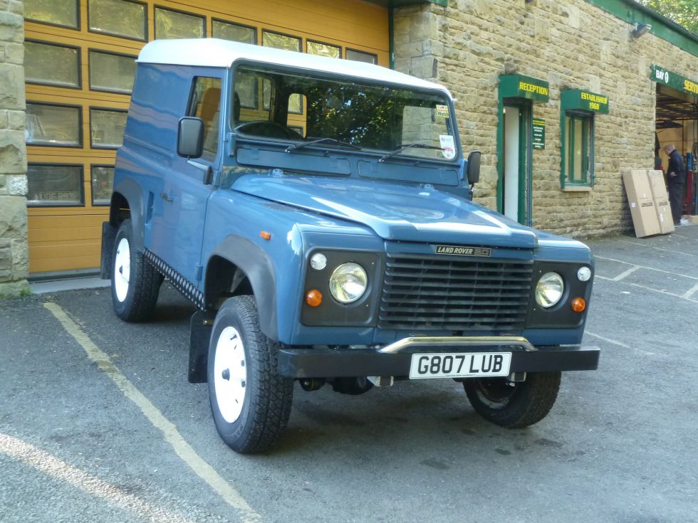 Land Rover Defender 90 - Galvanized chassis