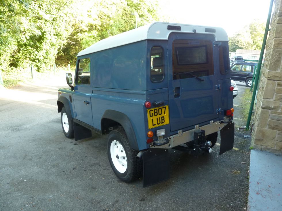 Land Rover Defender 90 - Galvanized chassis
