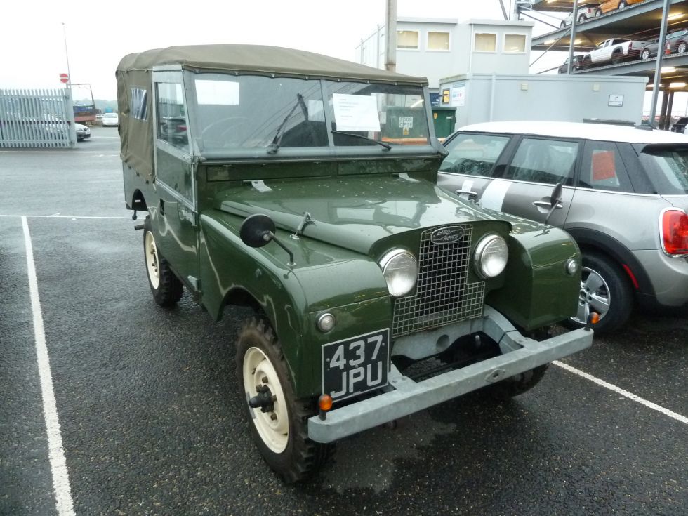 1957 Land Rover Series 1 – Delivered to Southampton on its way to Mexico