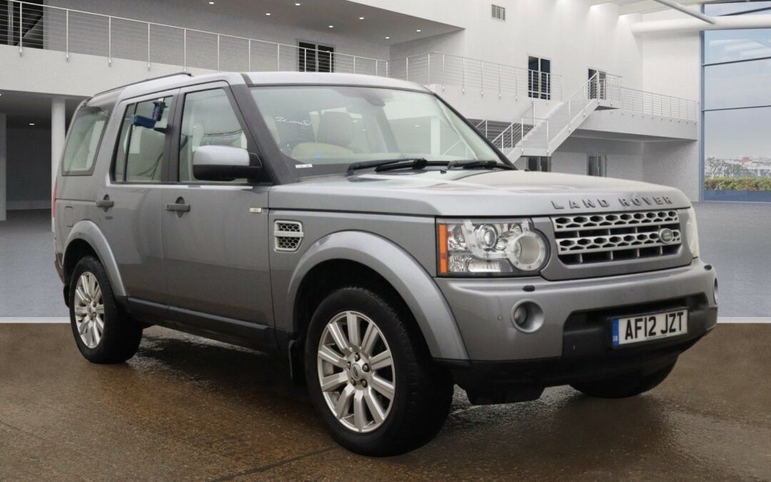 New arrival – 2012 Discovery 4 – HSE – Just 50,000 miles from new