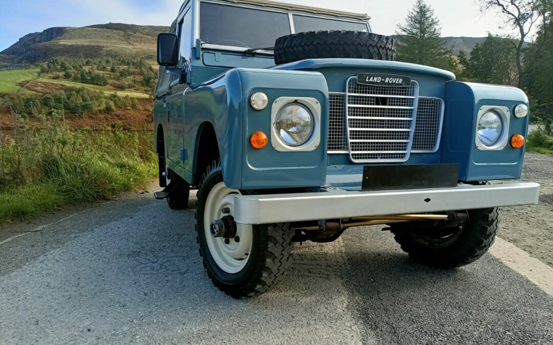 Our Beautiful Land Rover Series 3 – Purchased by Mike from Scotland