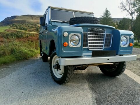Our Beautiful Land Rover Series 3 - Purchased by Mike from Scotland