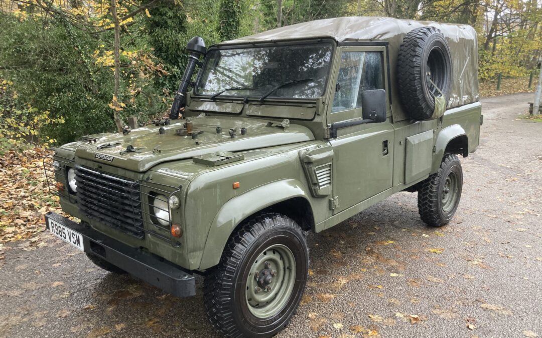 New Arrival – Land Rover Defender 110 X MOD Wolf – 49,000 miles