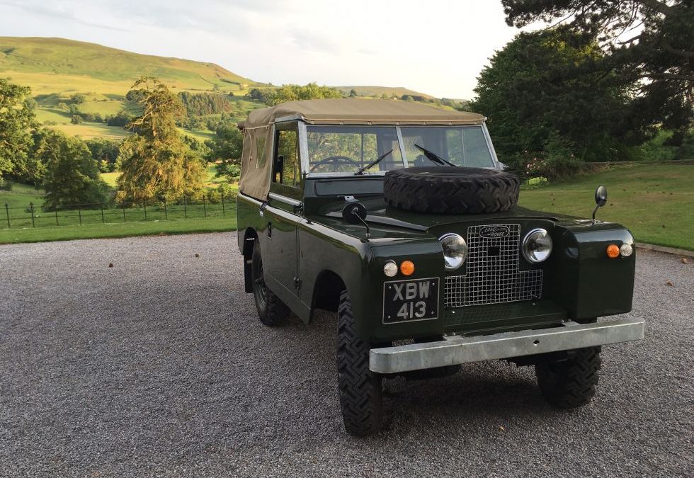 1963 Land Rover Series 2A soft top – Delivered to James in North Yorkshire