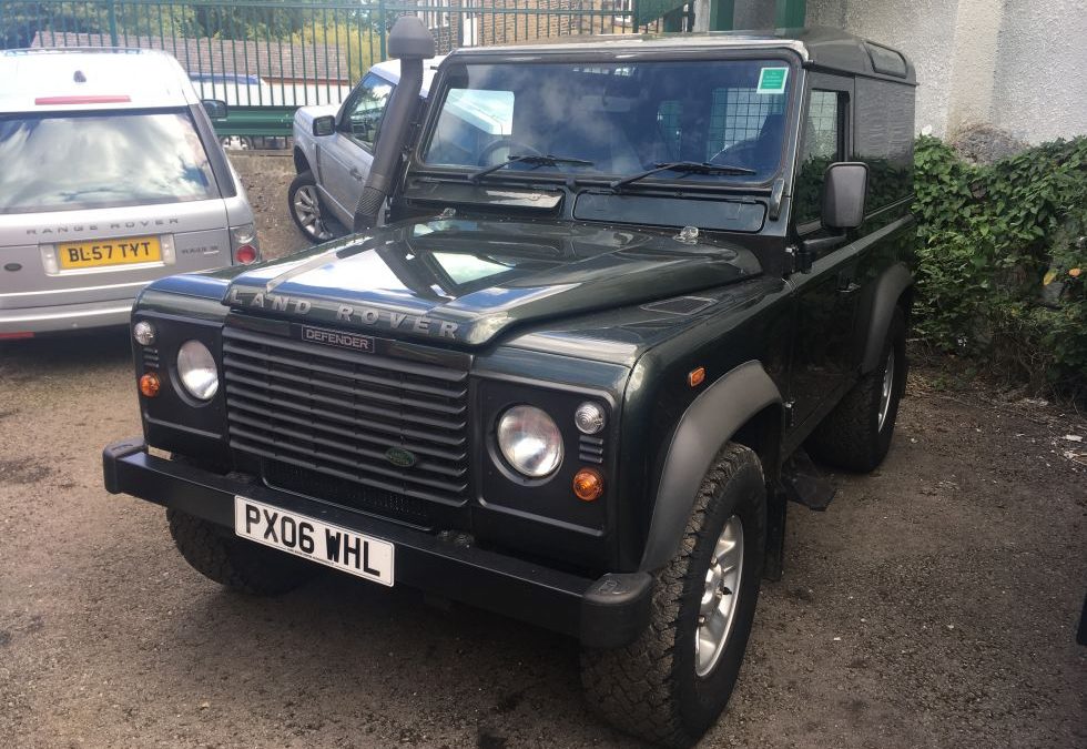 2006 Land Rover Defender 90 – Purchased by Ray in York