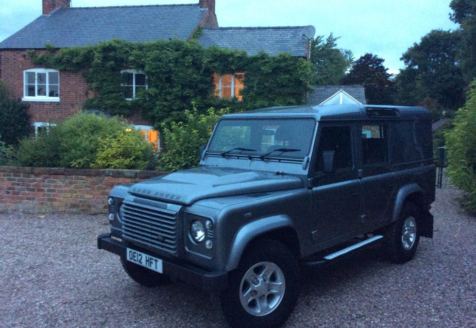 110 XS Utility – Delivered to Oliver and Jennie in Cheshire