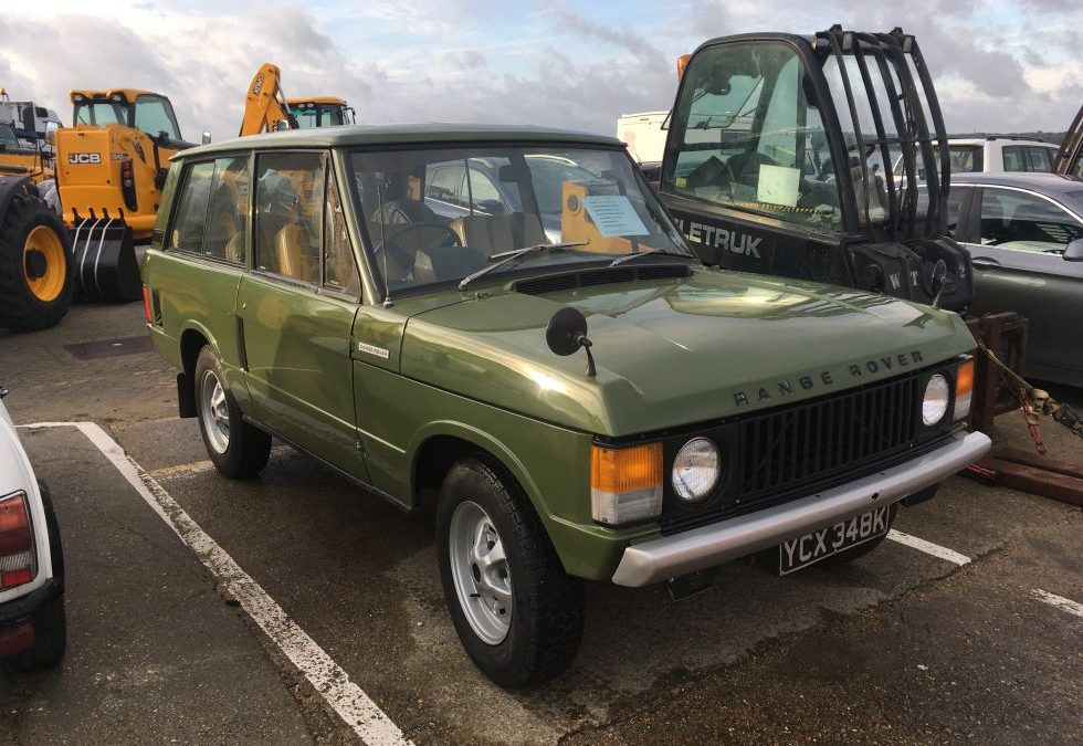 Export Drive – 1971 Range Rover Classic Delivered to Southampton Docks
