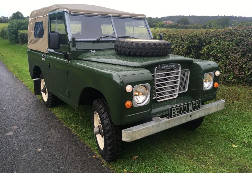 Returning to the Fold – 1985 Land Rover Series 3 soft toop