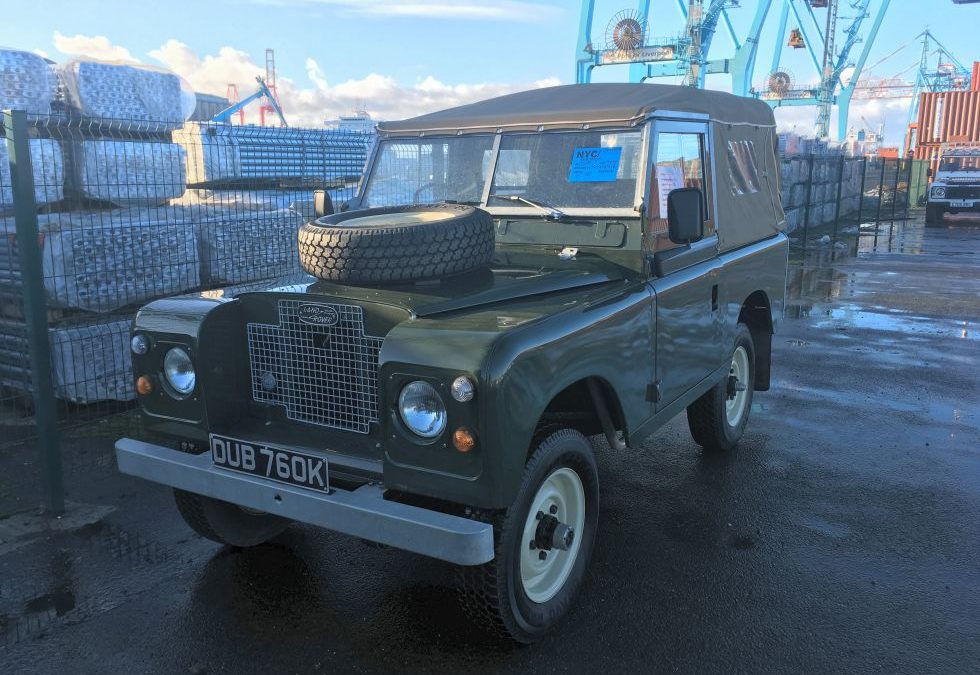 Another Land Rover for USA Export