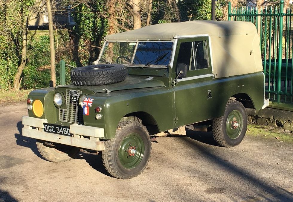 1966 X-MOD Land Rover Series IIA – Off to George in London
