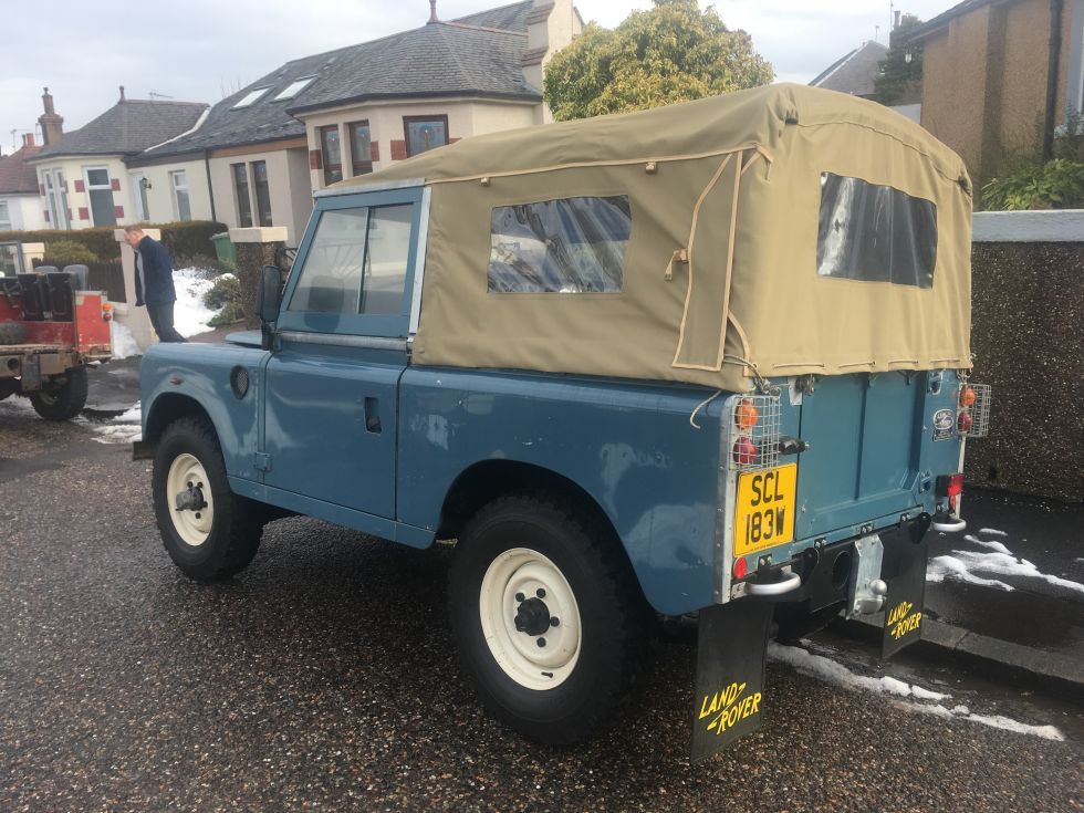 1981 Land Rover Series 3 soft top